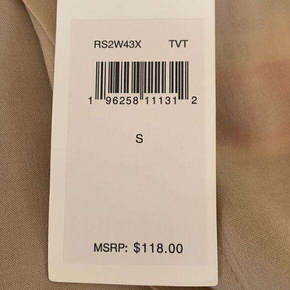 SPLENDID WOMENS TIE-FRONT BUTTON-DOWN SHIRT - Picture 9 of 12